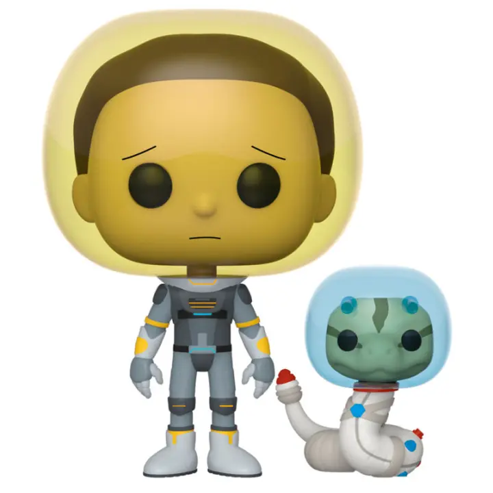 Figura Pop Rick And Morty Space Suit Morty With Snake-Figura de Vinilo Coleccionable - Idea de Regalo- Mercancia Oficial - Juguetes para Niños y Adultos - Movies Fans - Muñeco para Coleccionistas y Exposición - 1