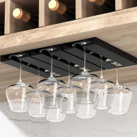Soporte De Vino Colgante Para Estante Plástico Para Copa De Vino Secador Y Almacenamiento Para Cocina Y Barra - details 1