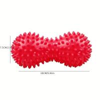 Bolas De Masaje En Forma De Arandela Suave Y Espinosa Herramienta De Masaje Profundo Para Alivio Muscular Y Libro Fascial - details 1