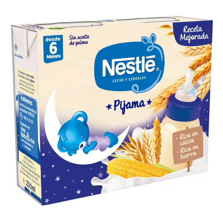 NESTLE PAPILLA 8 CEREALES LISTA PARA TOMAR  2 BRICKS 250 ML - 1