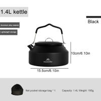Tetera Silbante Portátil De 1.4L Con Mano Para Acampar Cocinar Y Viajar Material De Aluminio No Plegable Resistente Al Calor - details 3