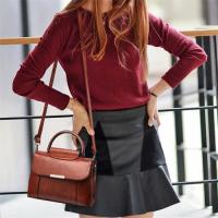 Bolso de Mano para Mujer-Primavera-Verano 2020-Marrón-MIDENG - details 2