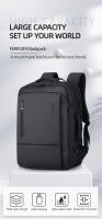 Mochila Multifuncional Fenruien Para Hombres Negocios Clásica De Viaje Con Capacidad Para Portátil De 17.3 Pulgadas Material De Alta Calidad - details 0