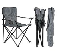 FENGSEN Pack de 6 Sillas Plegables de Camping con Bolsa de Transporte – 6 Colores Diferentes – con Reposabrazos y Portavasos, Silla Portátil para Playa, Pesca, Picnic y Barbacoa - details 0
