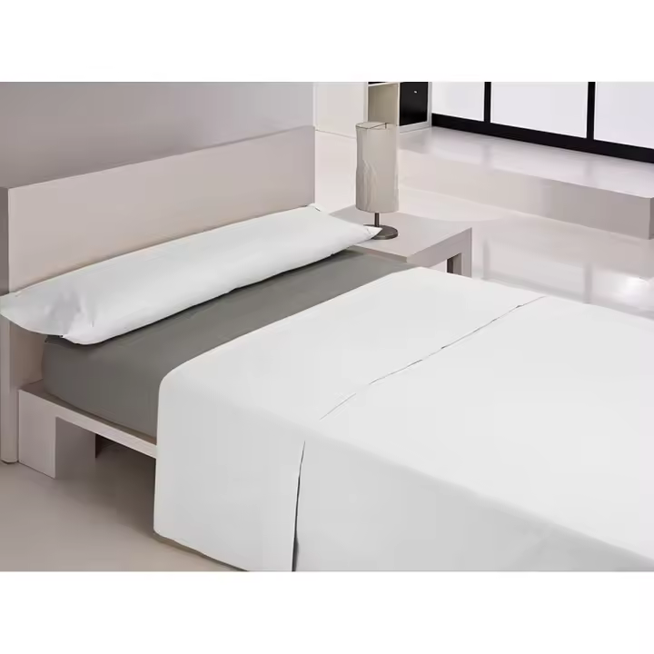 Sábana Bajera Ajustable Happy Home MIX COLORS Antracita Cama de 160 160 x 200 + 30 cm - 1