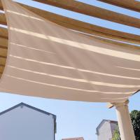 Toldo 3x4 m, transpirable, 95% de Protección UV, adecuado para Terraza, Jardín, pérgola, trasero patio - details 3