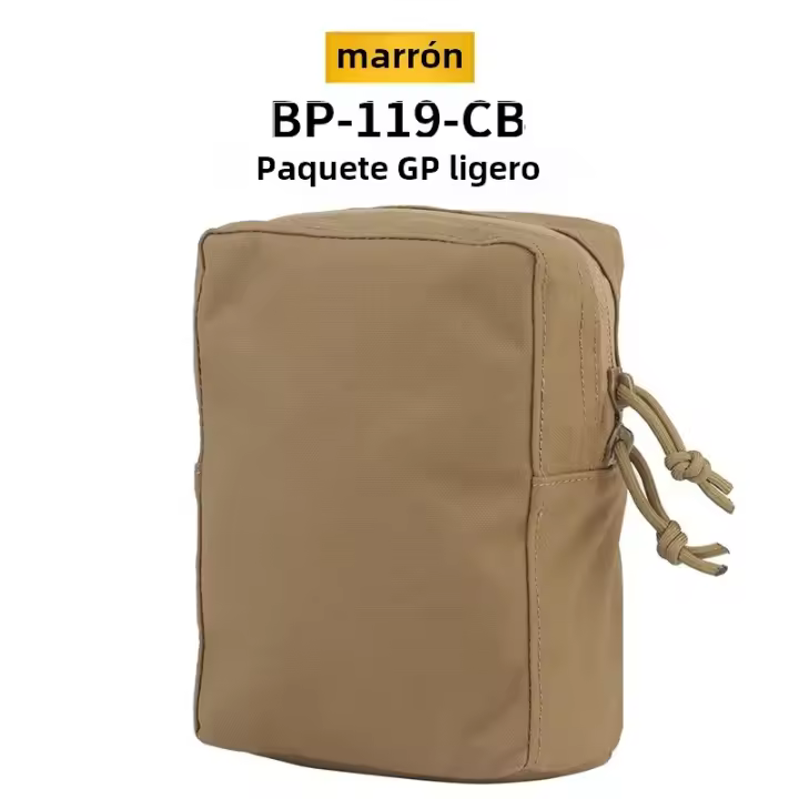 Bolsa Ligera General En MOLLE Camuflaje Bolsa General Para Caza Accesorios De Caza Tipo De Patrón: Solido - 1