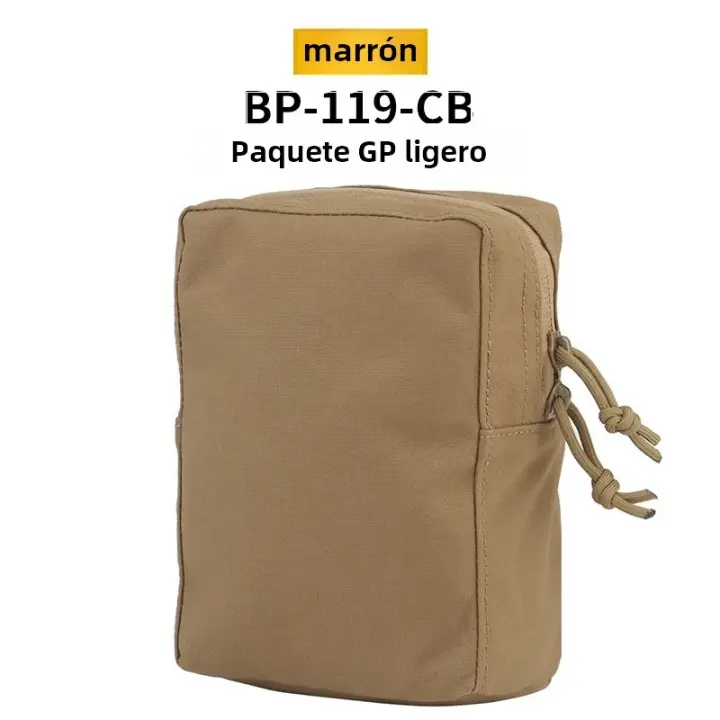 Bolsa Ligera General En MOLLE Camuflaje Bolsa General Para Caza Accesorios De Caza Tipo De Patrón: Solido - 1
