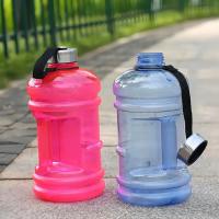 Botella De Agua Deportiva De 2.2L Para Hombres Con Escala Precisa Y Capacidad Grande Material PP Reutilizable Y Lavable En Lavavajillas - details 7