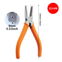 Aguja De Corte Plástica Con Punta CR-V Doble Cara Para Eliminar Residuos De Fundición Herramienta De Corte Con Abrazaderas De Acero Cromo Vanadio De 4/6/8/10mm - details 11
