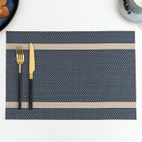 Mantel De Comedor Resistente Al Agua Y a La Grasa Estilo Japonés Aislante Para Restaurante Y Café Matriz De Plástico Rectangular Decoración Moderna - details 6