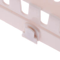 Estante De Plástico Para El Baño Soporte De Esquina Para Artículos De Higiene Y Cosméticos Montado En La Pared Sin Perforar Organizador De Espacio - details 13