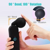 Masajeador Eléctrico Portátil Sin Cable Para Cuello Hombros Corporal Espalda 72 Variaciones Silencioso Impermeable Y Flexible Para Mujeres Y Hombres - details 2