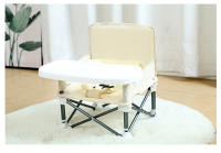 Silla De Comer Plegable Portátil Para Bebé Con Plato Y Cinturón Asiento Cómodo Para Niños Silla De Playa Y Camping - details 19
