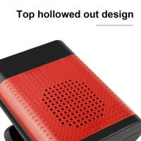 Calentador Portátil De Coche 1200W 12V/24V Ventilador Eléctrico Para Despejar Parabrisas Y Calentamiento Dispositivos Electrónicos Para Coche Color Gris Rojo - details 7