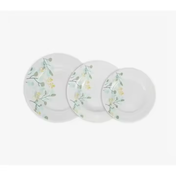 Amymark - Set de Vajilla La Mediterranea Rivoli (18 piezas) - 1