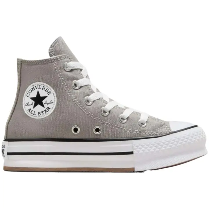 Zapatillas Marca Converse Modelo A07347C Para Junior Color Gris - 1