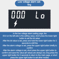 Medidor De Corriente Digital LCD DC8-100V Indicador De Capacidad De Batería 12V 24V 48V 72V Voltímetro Para Células De Litio LiFePO4 Y Ácido Plomo - details 11