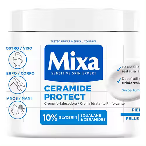 MIXA | Crema y/o Loción Corporal Ceramide Protect para piel seca - 1