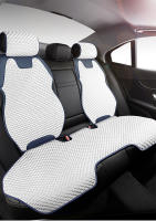 Almohadilla De Coche Universal De Seda Hielo Transpirable Protector De Asiento De Vehículo Lavable Ajuste Para Cuatro Estaciones - details 5