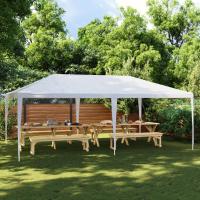 vidaXL Carpa para Celebraciones Toldo para Bodas Celebraciones Cenador Color Blanco,  Azul,  Antracita y mas - details 0