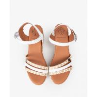 Sandalias plataforma mujer POPA ALBANY BLANC SANDALIA CUÑA YUTE BLANCO 35935 25V - details 1