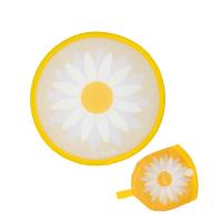Fisura – Abanico redondo plegable. Ventilador de mano plegable original. 20 cm. - details 2