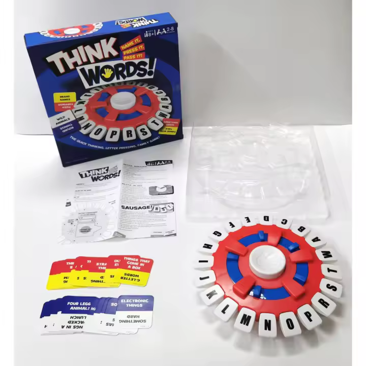 Juego de Palabras Basta de Ritmo rápido en Español, Basta Juego de Mesa, Juego para Adultos y Niños, 144 categorías en 36 Tarjetas, Juegos para niños +8 años, 2 a 8 Jugadores - 1
