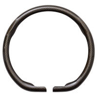 Cubierta De Volante Universal Tamaño 36-38cm Antideslizante D-Shaped Transpirable Protector De Accesorios Para Coche - details 1