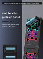 Juego Multifuncional Portátil De Push-Up Con Manillas Equipo De Fitness Plegable Para Entrenamiento De Pecho Abdomen Brazos Y Espalda - details 0