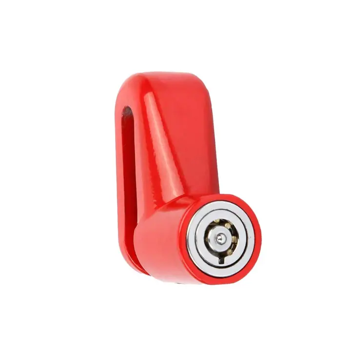 Cerradura antirrobo de cerradura de freno de disco de bicicleta cerradura de freno de disco de motocicleta portátil cerradura de freno de disco de bicicleta de montaña accesorios de cuerda de recordatorio - 1