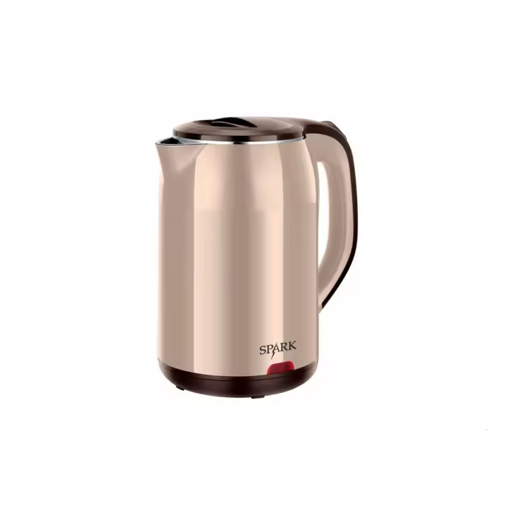 SPARK- HERVIDOR ELÉCTRICO. POTENCIA: 1500W. VOLTAJE: 220-240V -50-60HZ. CAPACIDAD MÁXIMA: 1.8 LITROS. VASO ACERO INOXIDABLE. ENCHUFE EUROPEO - 1