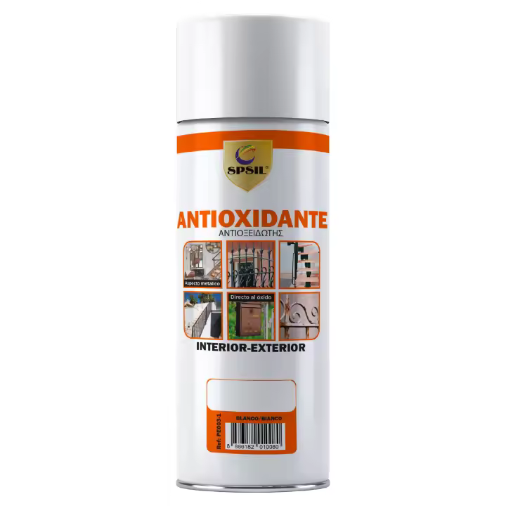 Spsil Pintura en Spray Antioxidante Profesional 400ml - Protección Efectiva contra el Óxido - 1