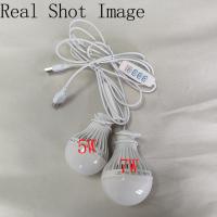 Luz De Camping LED DC5V 5W/7W USB Emergencia 3 Colores Dimmer Luz Colgante Para Barril Barbecue Pesca Reparación Equipo Al Aire Libre - details 5
