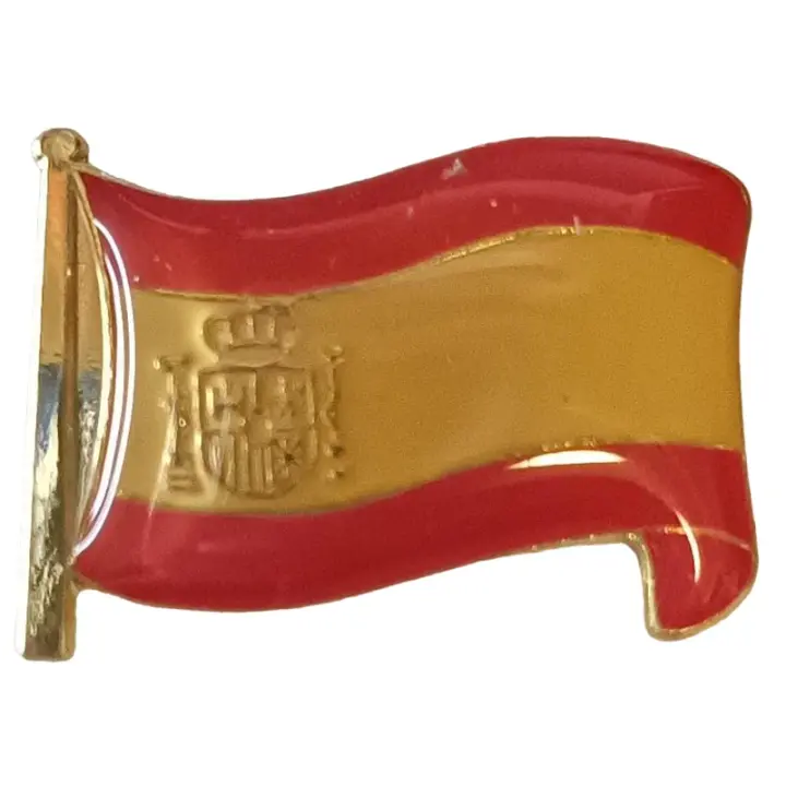 Pin España metálico con escudo de la constitución española - Colección patriótica de accesorios para apoyar tu amor por España - 1