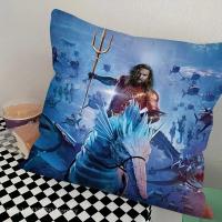 Cojín De Peluche De Cama Sofá De Lujo Para El Hogar Decoración De Sala De Estar Coche Aquaman Y El Reino Perdido Película Tamaño Cuadrado Material Poliéster/Celulosa - details 4