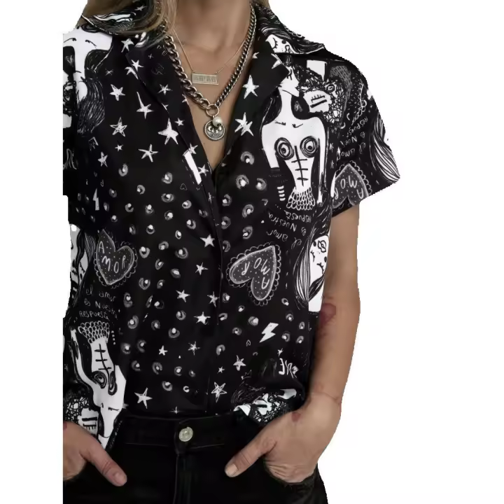 Camisa manga corta chica -Aire Retro- Guernica - 1