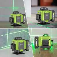 Nivel Laser Profesional 16 Líneas 4D, Automático 360°, Niveles Láser Autonivelantes, Niveles Horizontales y Verticales Herramientas, Con batería de 3,7 V 4800 mAh - details 7
