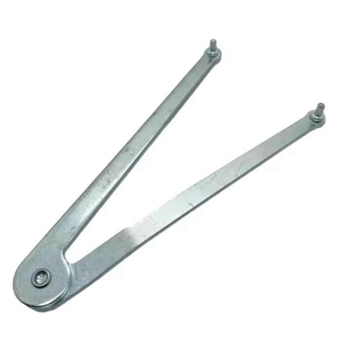 Llave De Rostro Con Agujeros Perforados Accesorios Para Llaves De 4mm Pin 18cm Para Molinos Herramientas De Eliminación De Clavos Study Pin Spanner - 1