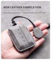 Funda De Llave De Coche En Cuero Para Great Wall GWM WEY TANK 300 500 Carcasa De Auto Para Llave De Remoto Con 4 Botones - details 3