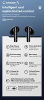 Auriculares Inalámbricos Transformers TF-T27 Bluetooth 5.4 Con Cancelación De Ruido Activa Latencia Baja Sonido HiFi Estéreo Para Música Y Deporte - details 12