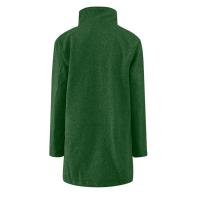 Chaqueta De Lana Para Mujer Con Bolsillos Cuello Lapel Larga Casual Invierno Abrigo Elegante De Color Sólido Talla plus - details 38