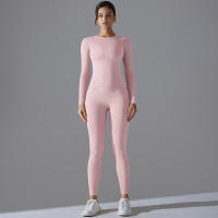 Conjunto De Yoga Deportivo Transpirable Y Estirable Con Control De La Panza Y Modelador Leggings De Glúteos Slimming Top Activo Para Gimnasio - details 24