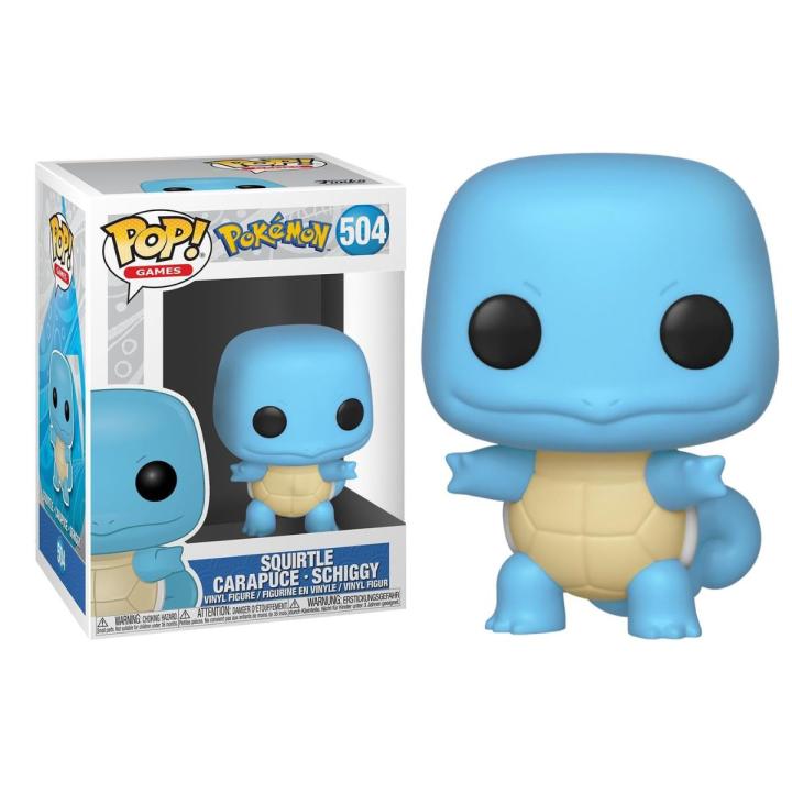 FUNKO POP! POKEMON - SQUIRTLE, 50402, Nº504, TIENDA CON LICENCIA OFICIAL