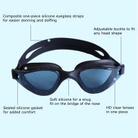 Gafas De Natación Profesionales Ajustables Para Hombres Y Mujeres Protección UV Antiniebla Impermeables Lentes De Poliuretano - details 1