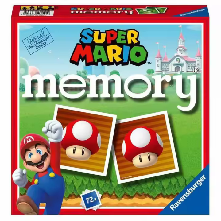 Mattel Games Juego De Mesa Cartas Super Mario - 1