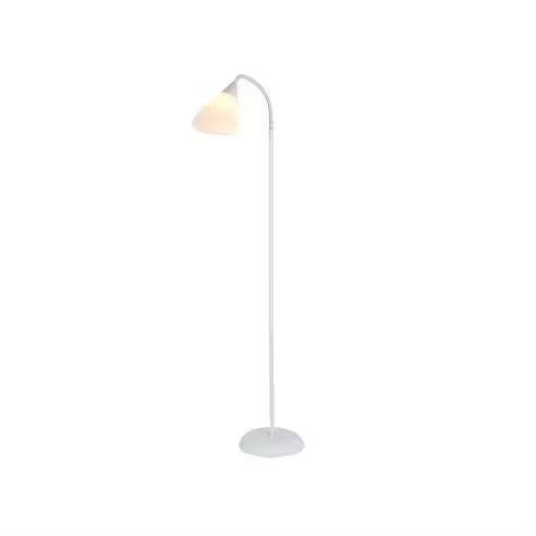 Gsc Evolution Lámpara de Pie Serie Langadu 1558mm E27 Blanco - Iluminación Elegante y Moderna - 1