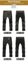 Pantalones De Senderismo Para Hombre LNGXO Térmicos Y Resistentes Al Viento Impermeables Technología De Capucha Suave Y Transpirable Para Camping Esquí Trekking - details 18