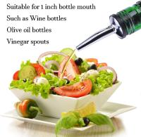 Tapa De Botella Antifugas De Acero Inoxidable Para Cocina Tapón De Vino a Prueba De Fugas Dispensador De Aceite De Cocina - details 3