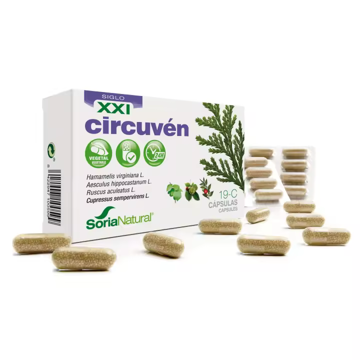 Soria Natural Circuven 19-C 30 Cápsulas - 1